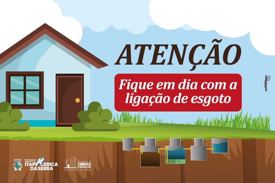 Orientação: Formas de ligações corretas na rede de esgoto