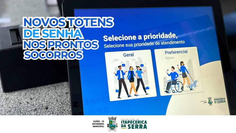 Avanço na Saúde: Prontos-Socorros ganham Totens de Senha