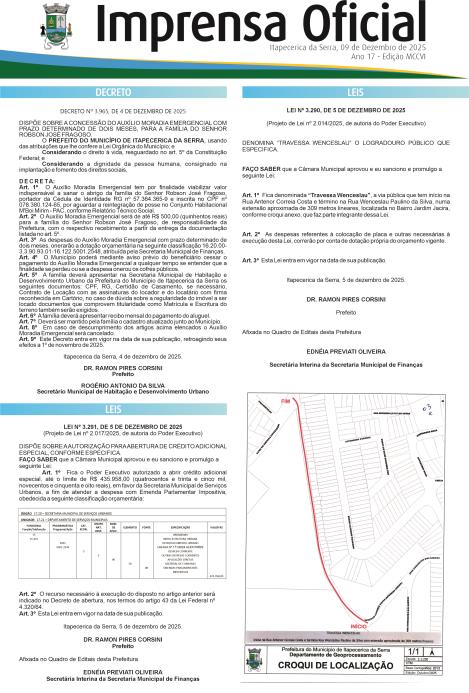 Imprensa Oficial 1206