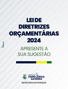 ORÇAMENTÁRIO PARTICIPATIVO 2024