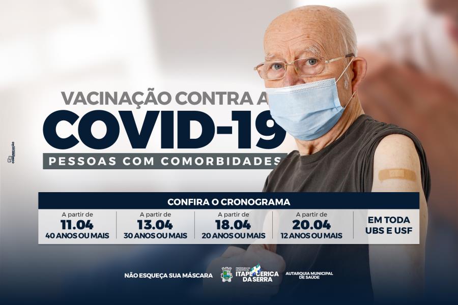 Vacinação com bivalente contra a Covid-19 para 40+ com comorbidades começa nesta terça-feira