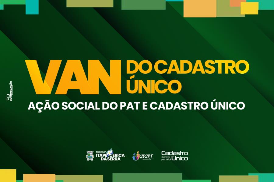 Nesta sexta-feira, Casa do Vovô Feliz recebe Van do CadÚnico