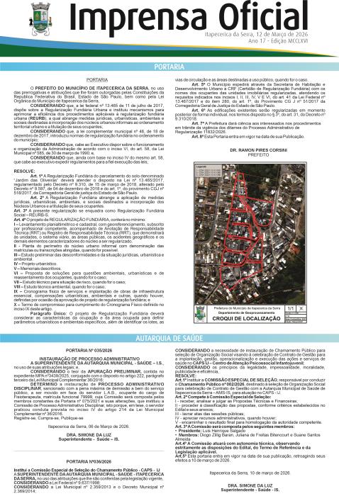 Imprensa Oficial 1266