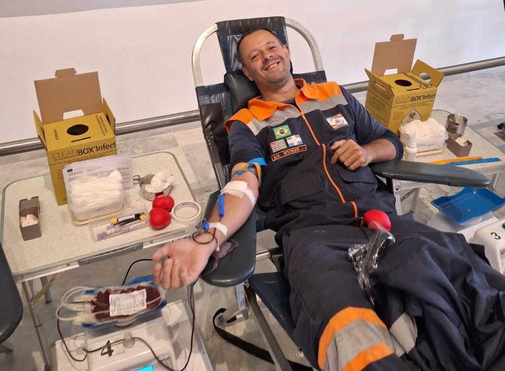 Defesa Civil de Itapecerica da Serra participa de grande campanha de doação de sangue