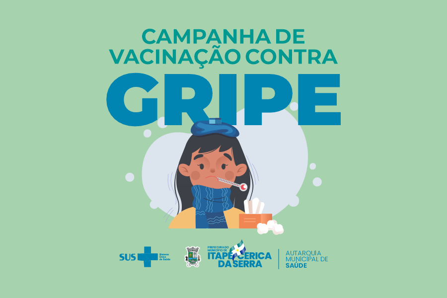 Itapecerica da Serra inicia vacinação contra gripe (vírus Influenza)