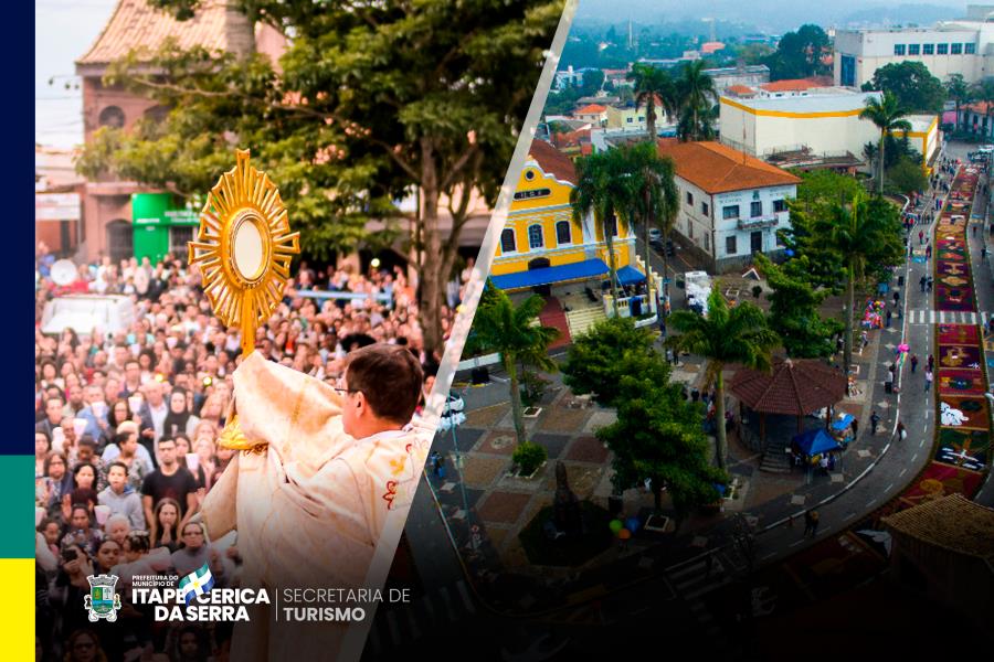 Tapete de Corpus Christi de Itapecerica da Serra volta à sua tradição