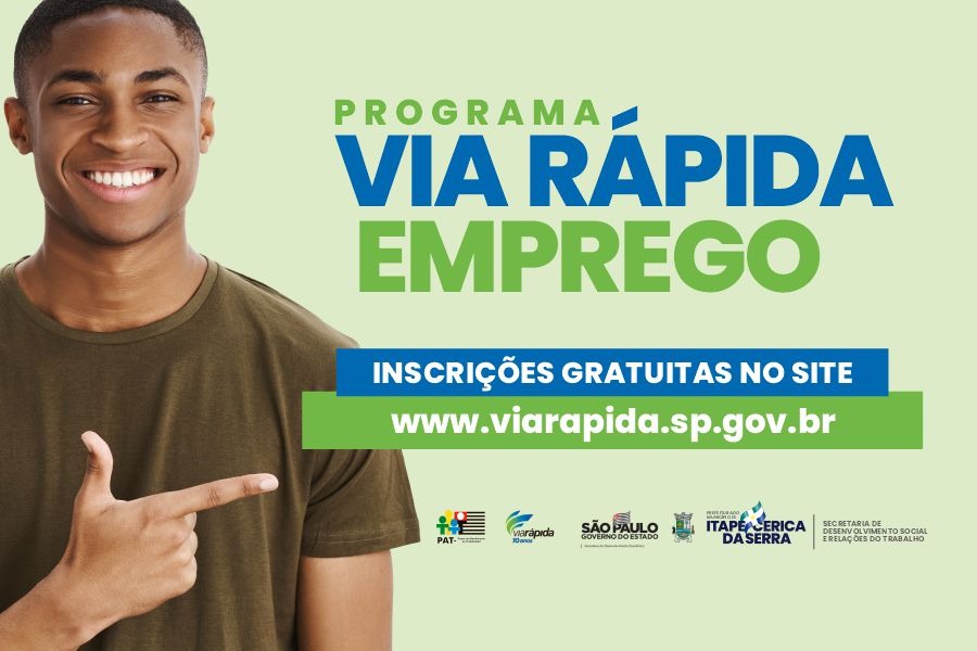 Prefeitura abre inscrições para cursos do Programa Via Rápida