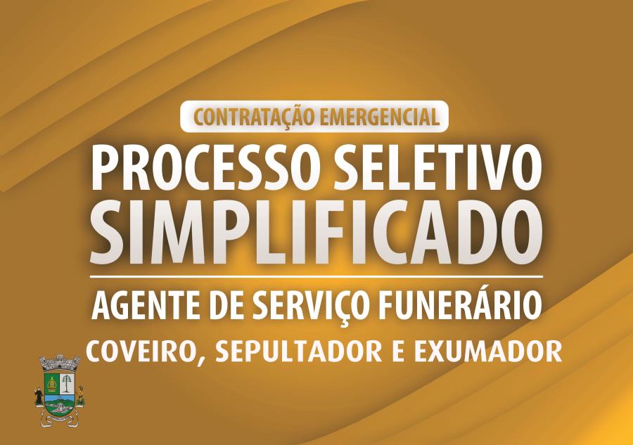 Processo Seletivo: Agente de Serviço Funerário