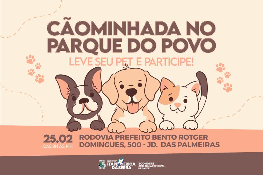 Convite: Vem aí a “Cãominhada” do CCZ