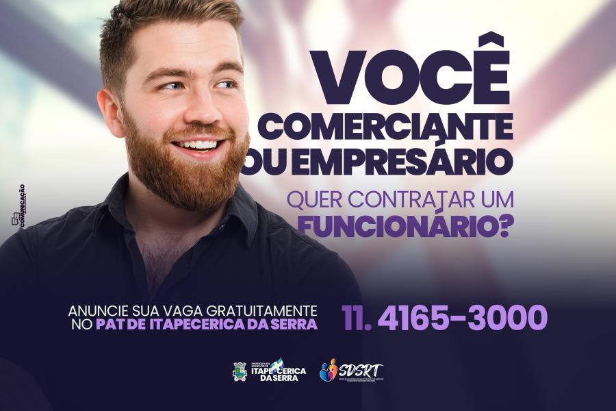 Posto de Atendimento ao Trabalhador realiza campanha para captação de vagas
