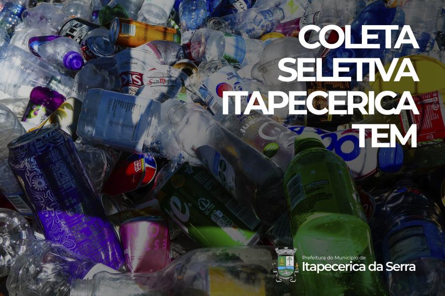 Itapecerica da Serra tem Coleta Seletiva: Faça sua parte