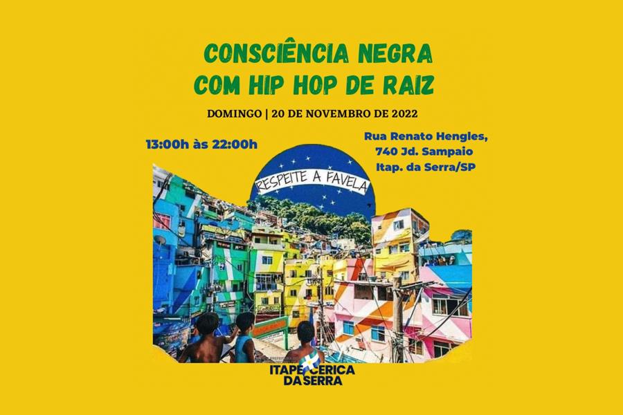 1° Festival da Consciência Negra com Hip Hop de Raiz