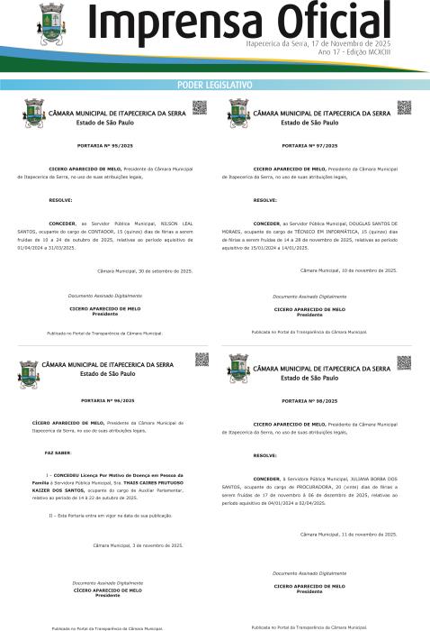 Imprensa Oficial 1193