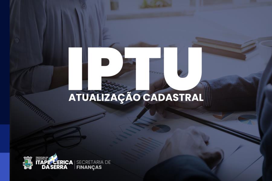 Munícipe poderá pedir revisão de área construída no Departamento de Receita