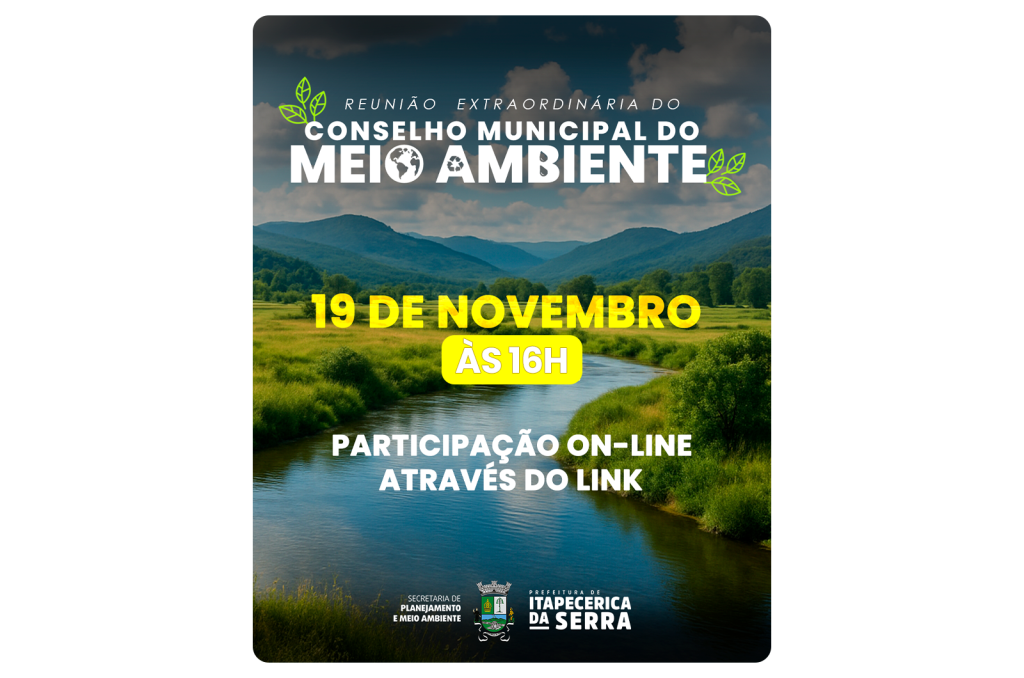 CMMA realiza reunião on-line nesta quarta-feira (19/11)