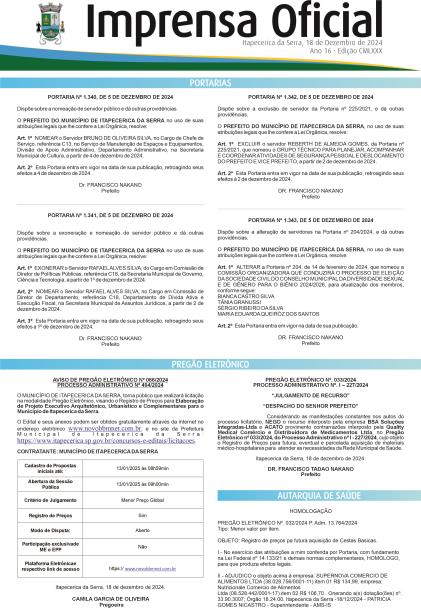 Imprensa Oficial 980