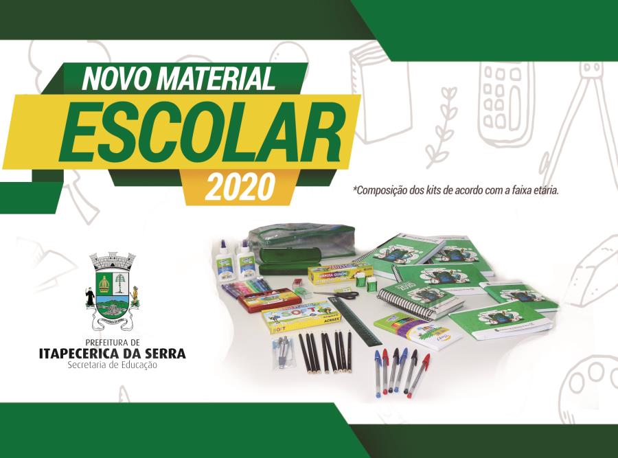 Prefeitura atenderá 18 mil alunos da Rede Municipal com os Kits Escolares