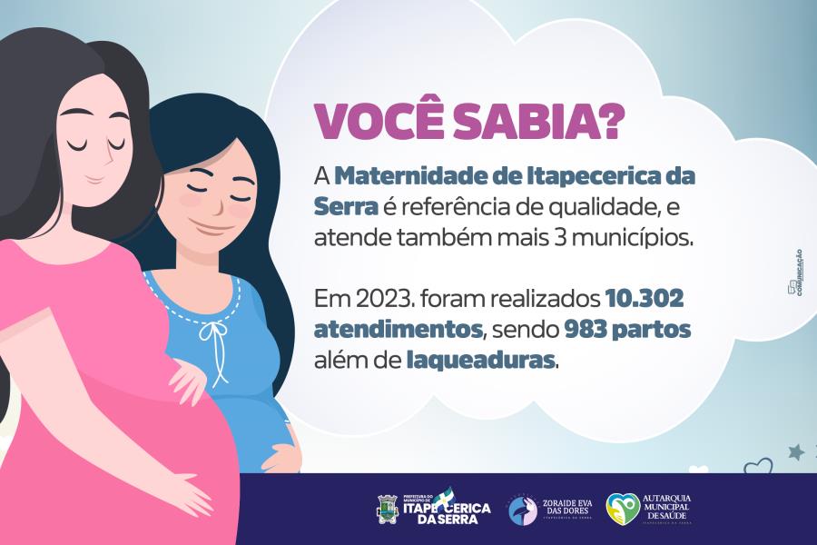 Você sabia? Maternidade Zoraide Eva das Dores