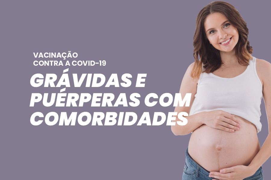 Grávidas e puérperas com comorbidades já podem ser vacinadas contra Covid-19, em Itapecerica da Serra