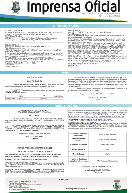 Imprensa Oficial 1069
