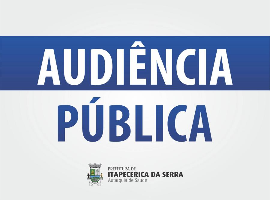 Autarquia de Saúde de Itapecerica da Serra comunica a sua prestação de contas do 3º Quadrimestre de 2019