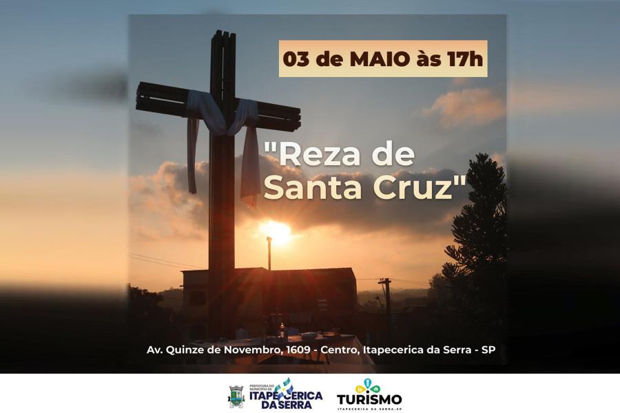 Tradicional Reza de Santa Cruz abre as festividades de aniversário da cidade
