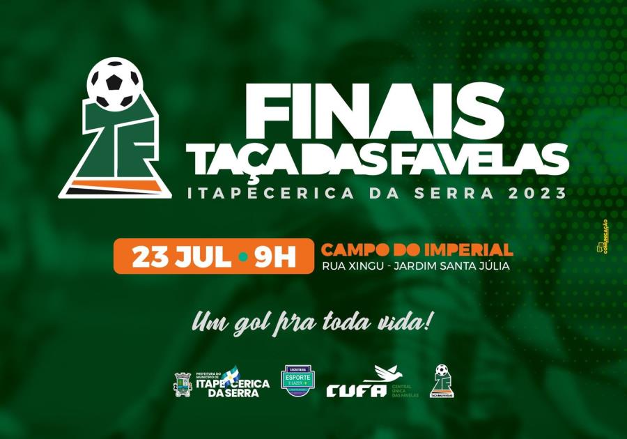 Final da Taça das Favelas Itapecerica da Serra será realizada neste domingo (23) no Campo do Imperial