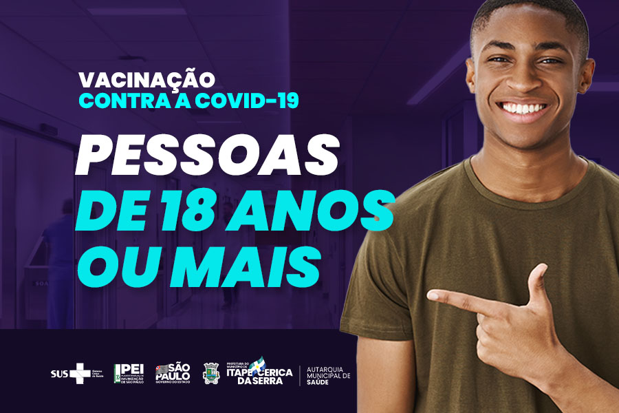 Confira quais postos de vacinação estarão abertos neste sábado, 21 de agosto