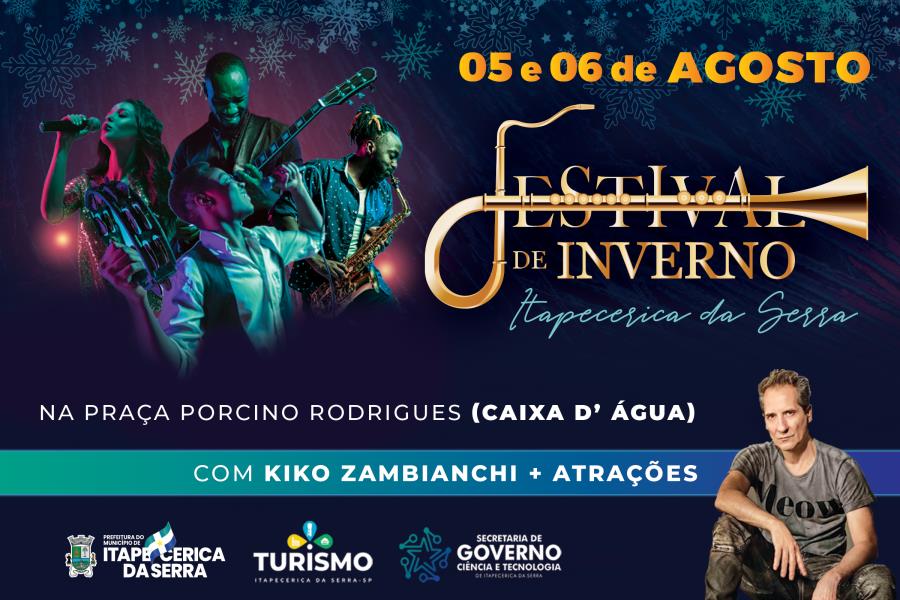 Festival de Inverno de Itapecerica da Serra acontece neste sábado e domingo