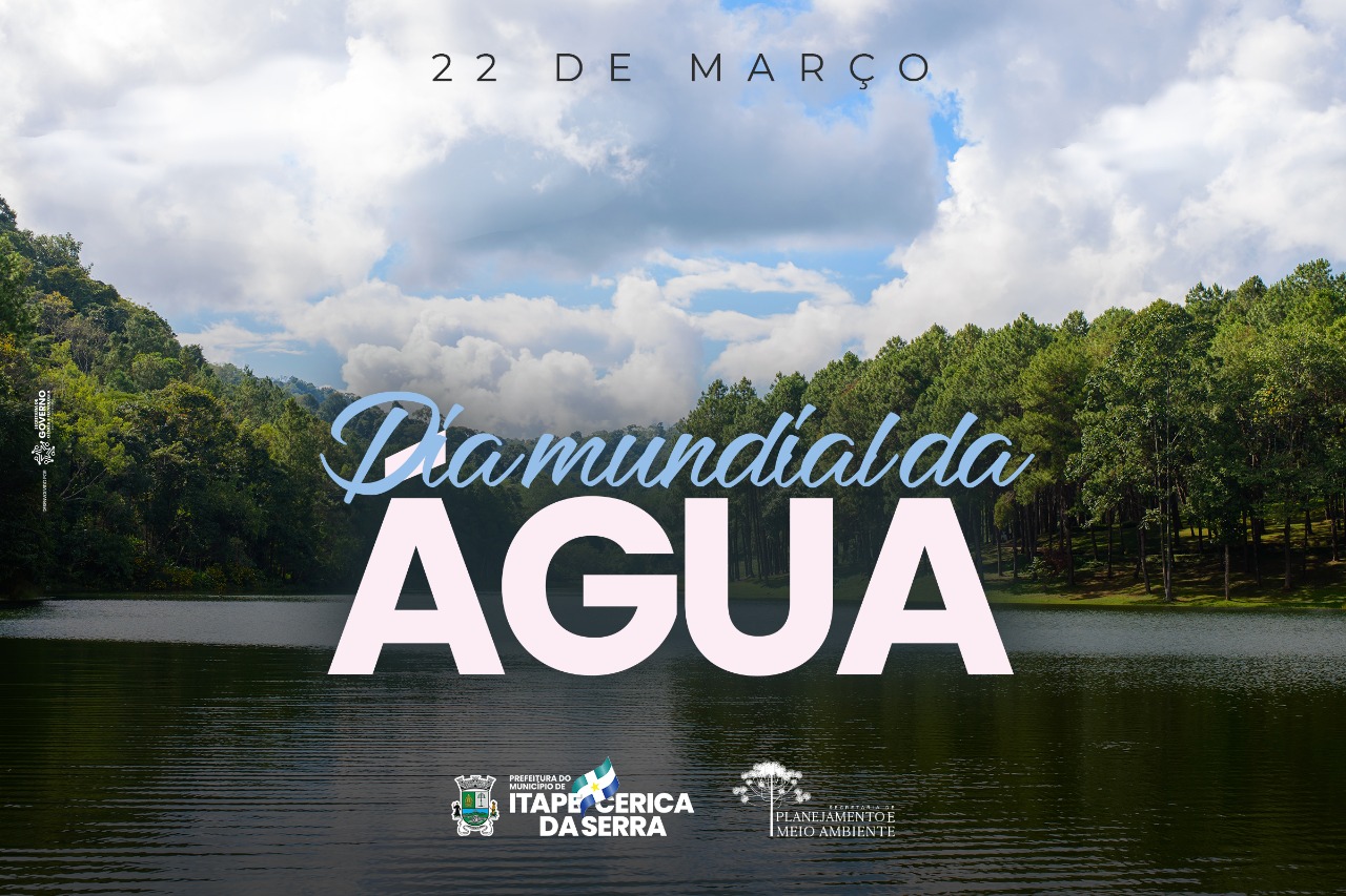 22 de Março: Dia Mundial da Água
