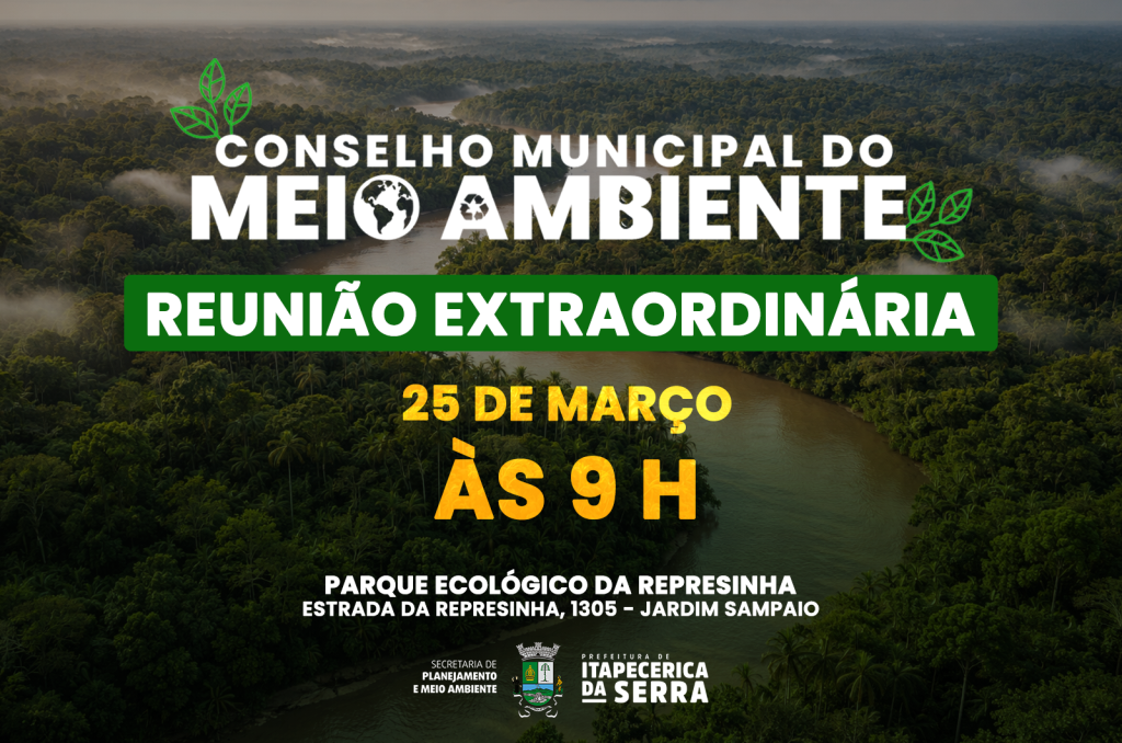 Reunião Extraordinária do CMMA acontece nesta quarta-feira