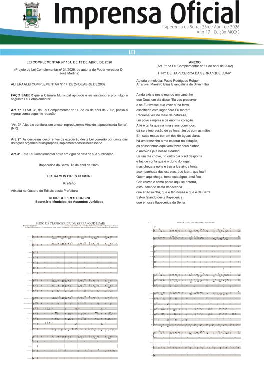 Imprensa Oficial 1290