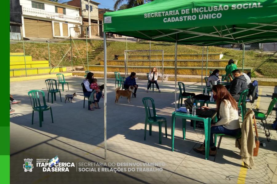 Parque Santa Adélia recebeu Ação Social do PAT e CadÚnico