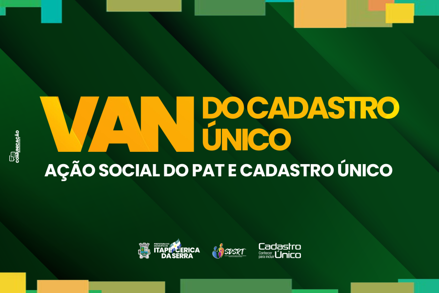 Neste sábado, Recreio Primavera recebe Van do CadÚnico