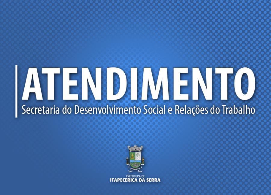 Alteração nos atendimentos dos equipamentos de assistência social do município