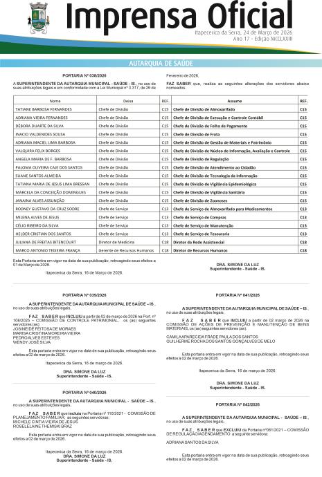 Imprensa Oficial 1273