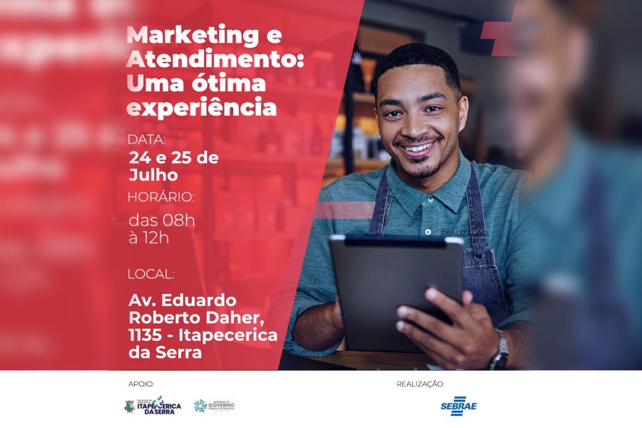 Prefeitura promove curso em parceria com o Sebrae