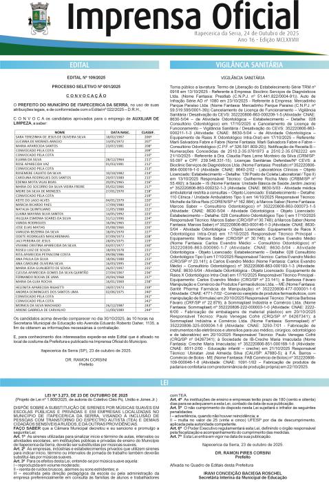 Imprensa Oficial 1178