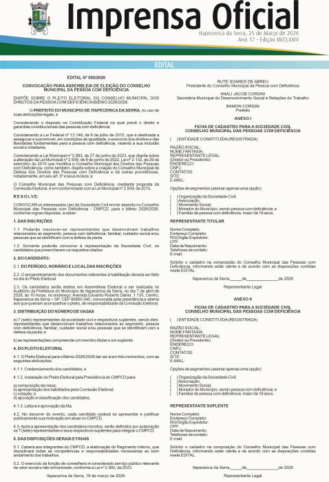 Imprensa Oficial 1274