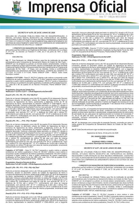 Imprensa Oficial 1334