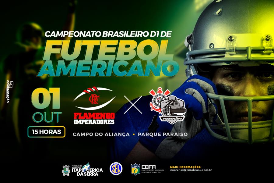 Final do Campeonato Brasileiro de Futebol Americano será no