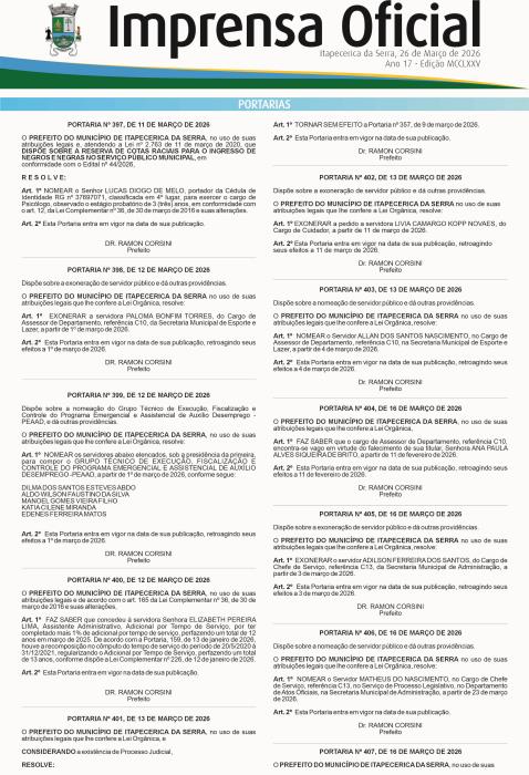 Imprensa Oficial 1275