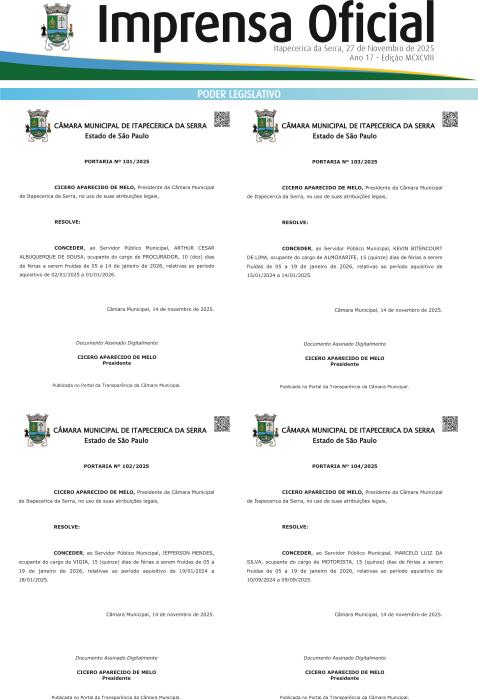 Imprensa Oficial 1198