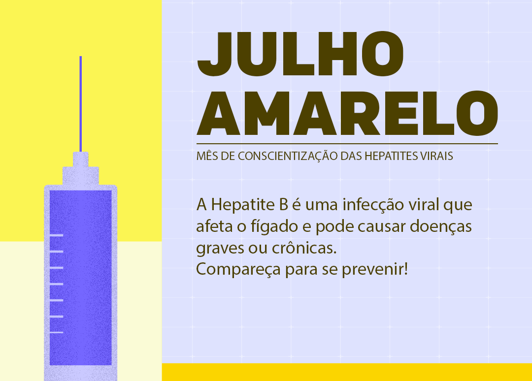 VACINAÇÃO JULHO AMARELO