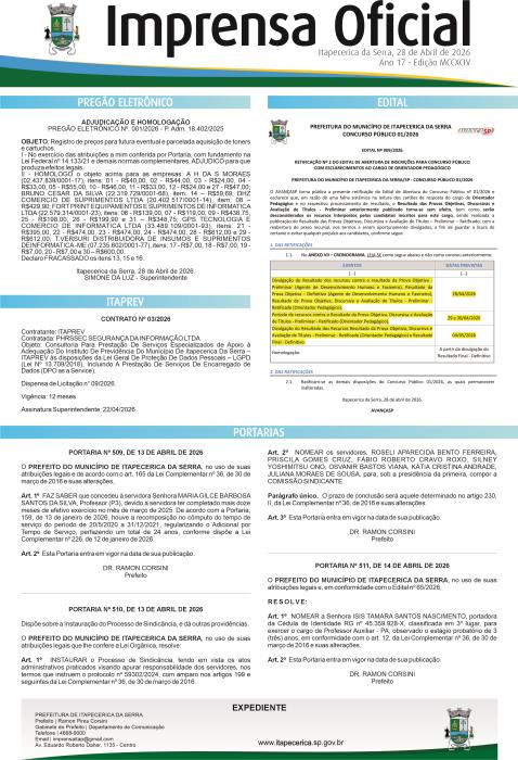 Imprensa Oficial 1294