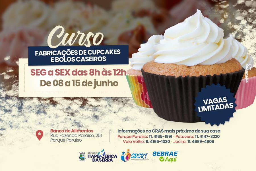 Bolos Caseiros – Curso Online