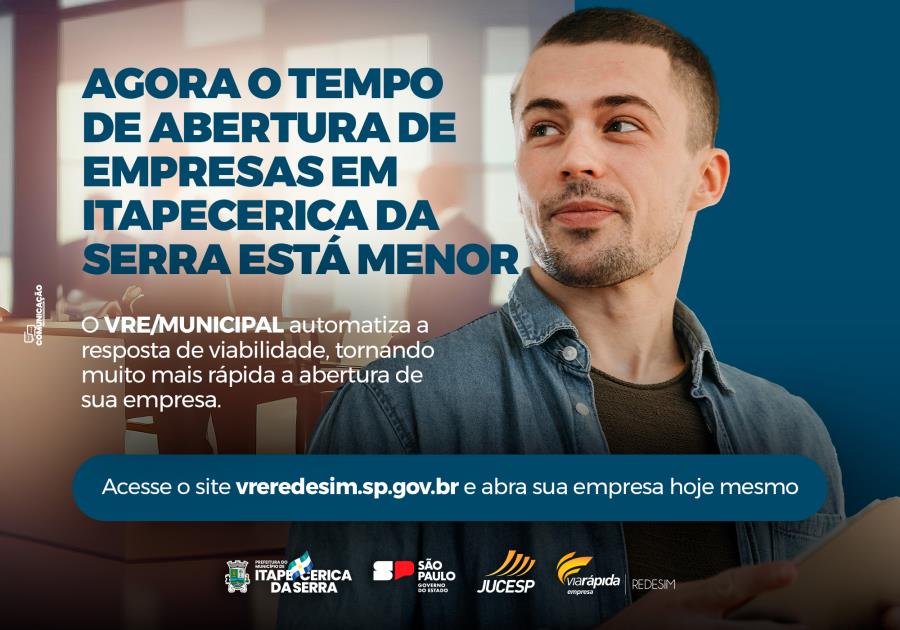 Consulta Prévia para a abertura de estabelecimentos comerciais é automatizada em Itapecerica da Serra