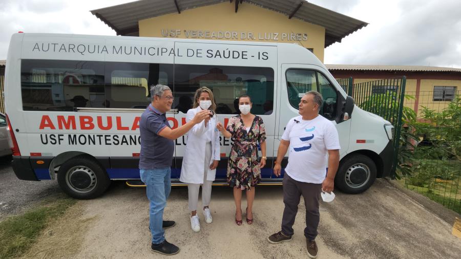 Unidade de Saúde da Família do Jardim Montesano conquista nova van ambulatorial