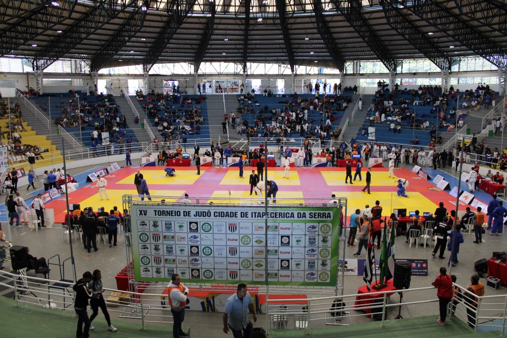 Ginásio de Esportes foi palco de torneio de judô no fim de semana