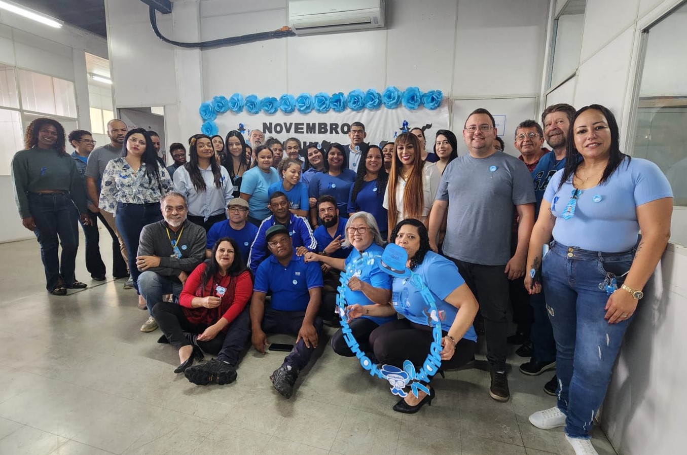 Campanha Novembro Azul é realizada no PAT Central